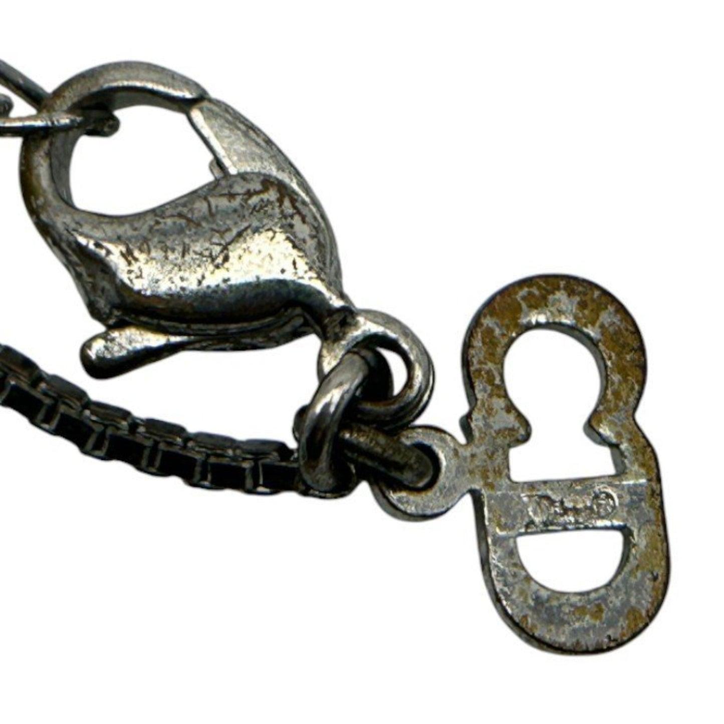 Christian Dior Trotter Plate Necklace W1