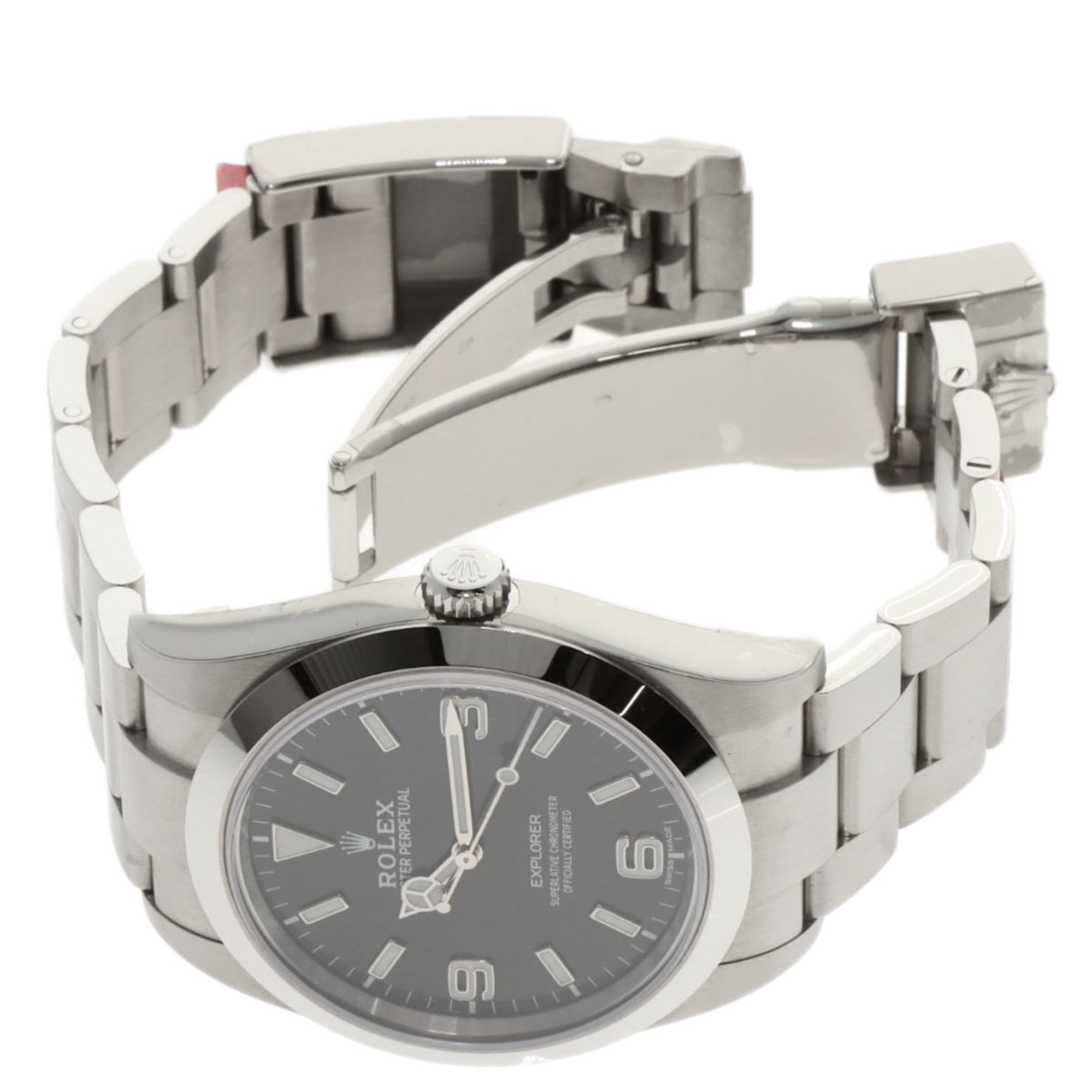 Rolex Explorer 1 Late Model 214270 Stainless Steel Men's Watch