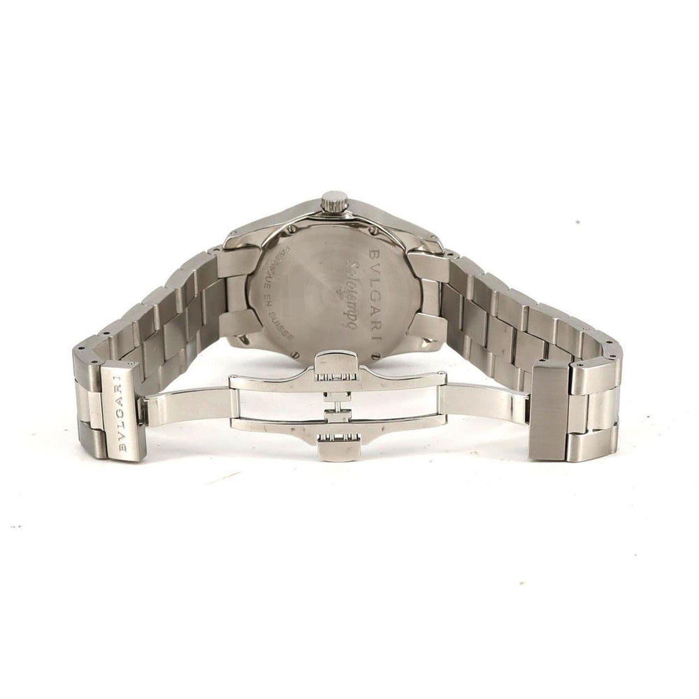Bvlgari Solotempo ST30S ST30BSSD SS Wristwatch Quartz — Very Good