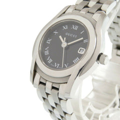Gucci 5500L Stainless Steel Black and Silver Quartz Watch with Dial 1492GUCCI — Good