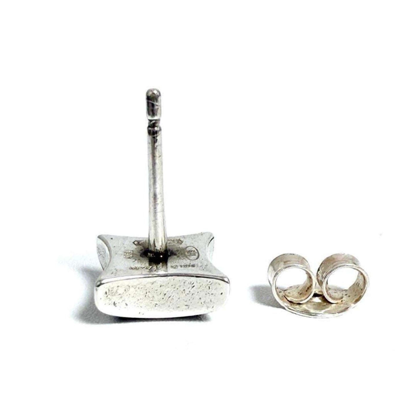 Louis Vuitton Men's Sailor Stud Earrings, 925, 1 Piece Only