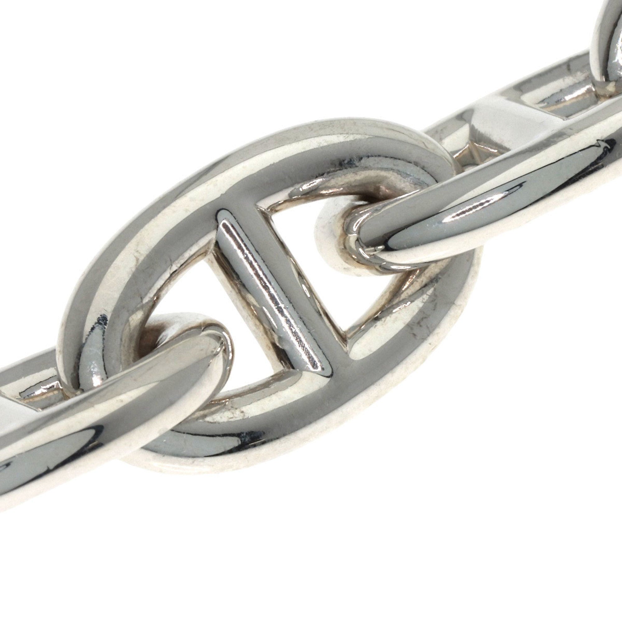 Hermes Hermès Chaine d'Ancre TGM 11-link bracelet in silver for women — Like New