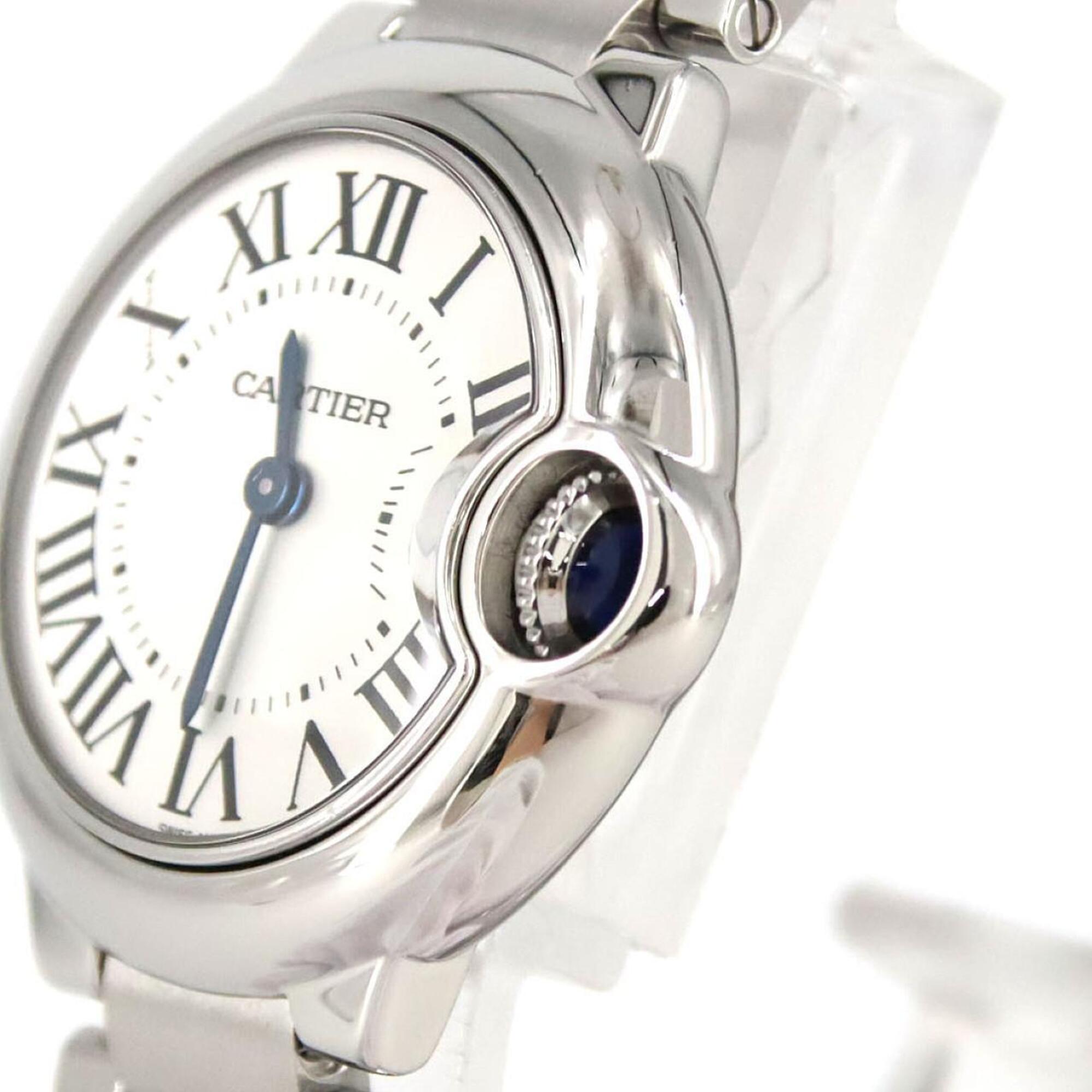 Cartier Ballon Bleu SM W69010Z4 SS Quartz Watch — Very Good