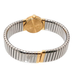 Bulgari Tubogas Combination BB192T Women's Watch Black 18KYG Yellow Gold Quartz — Very Good
