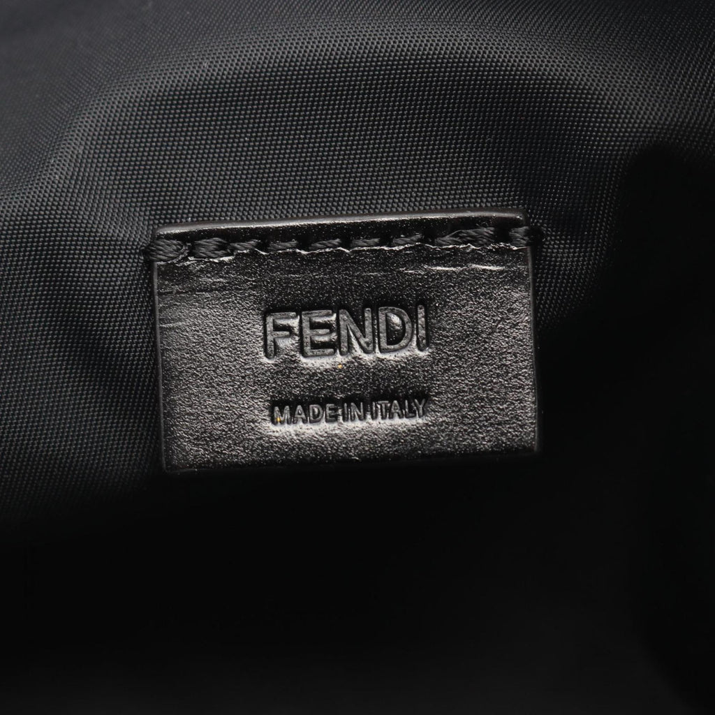 Fendi Men's Leather Second Bag/Clutch Bag, Bordeaux, 7AS378