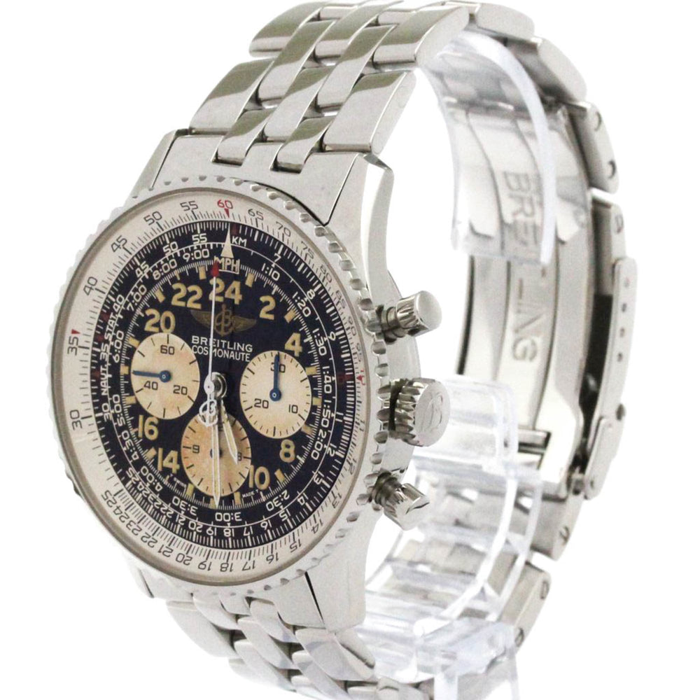 BREITLING Navitimer Cosmonaute Hand-Winding Mens Watch A12023 Polished — Very Good