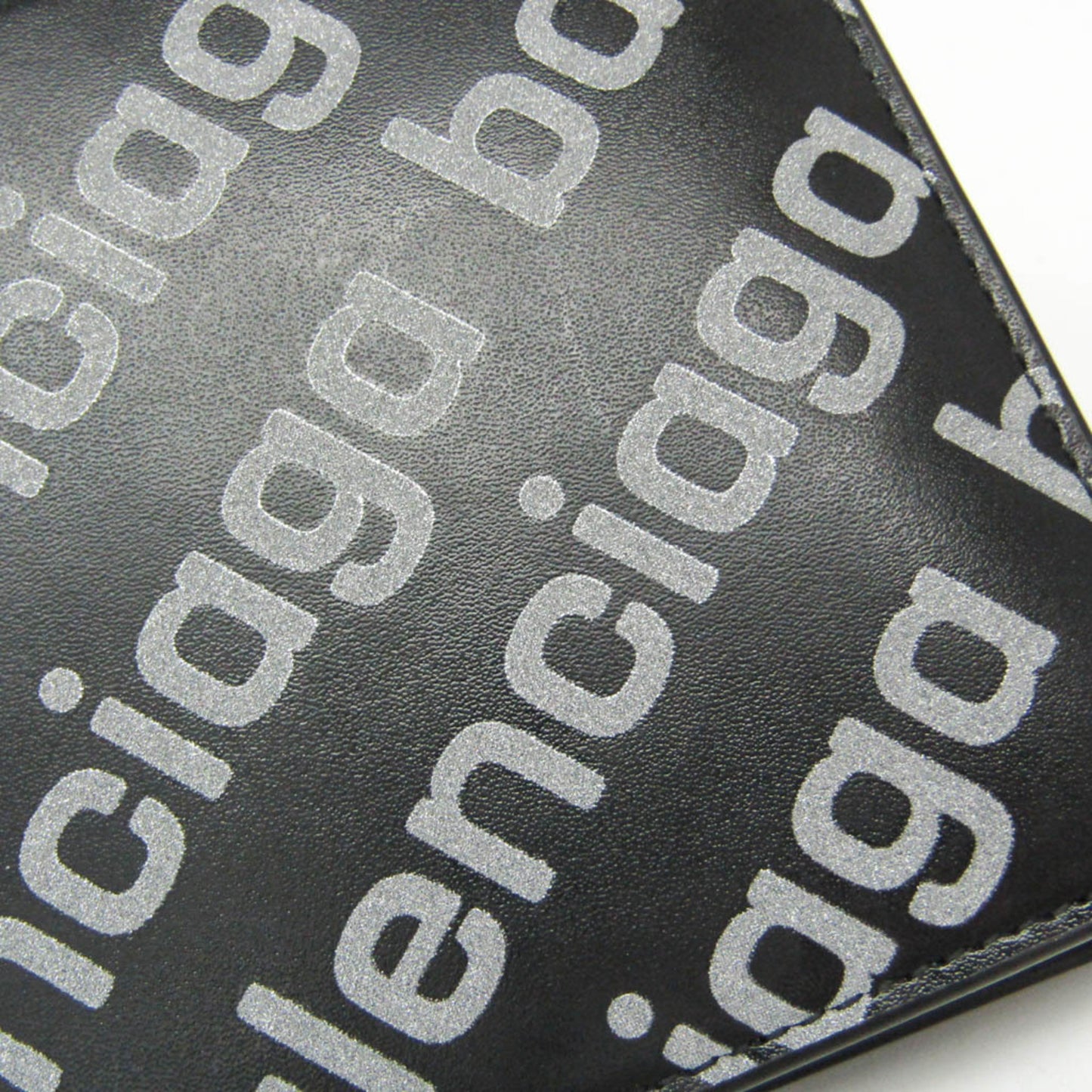 Balenciaga 594549 Women,Men  Calfskin Bill Wallet (bi-fold) Black