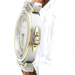 TIFANNY Intaglio 18K Gold Steel Quartz Mens Watch M0820 Polished — Very Good