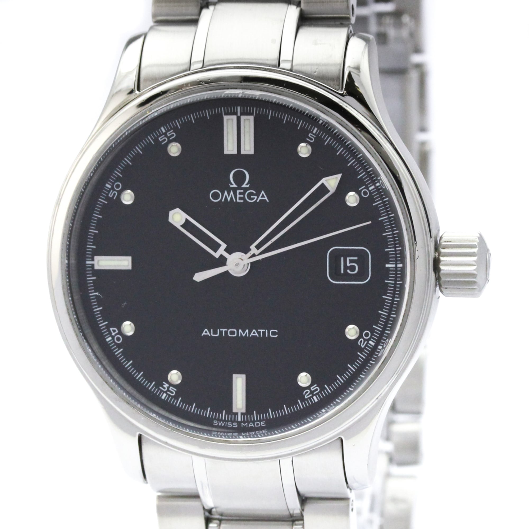 OMEGA Classic Stainless Steel Automatic Mens Watch 5203.50 Polished — Very Good