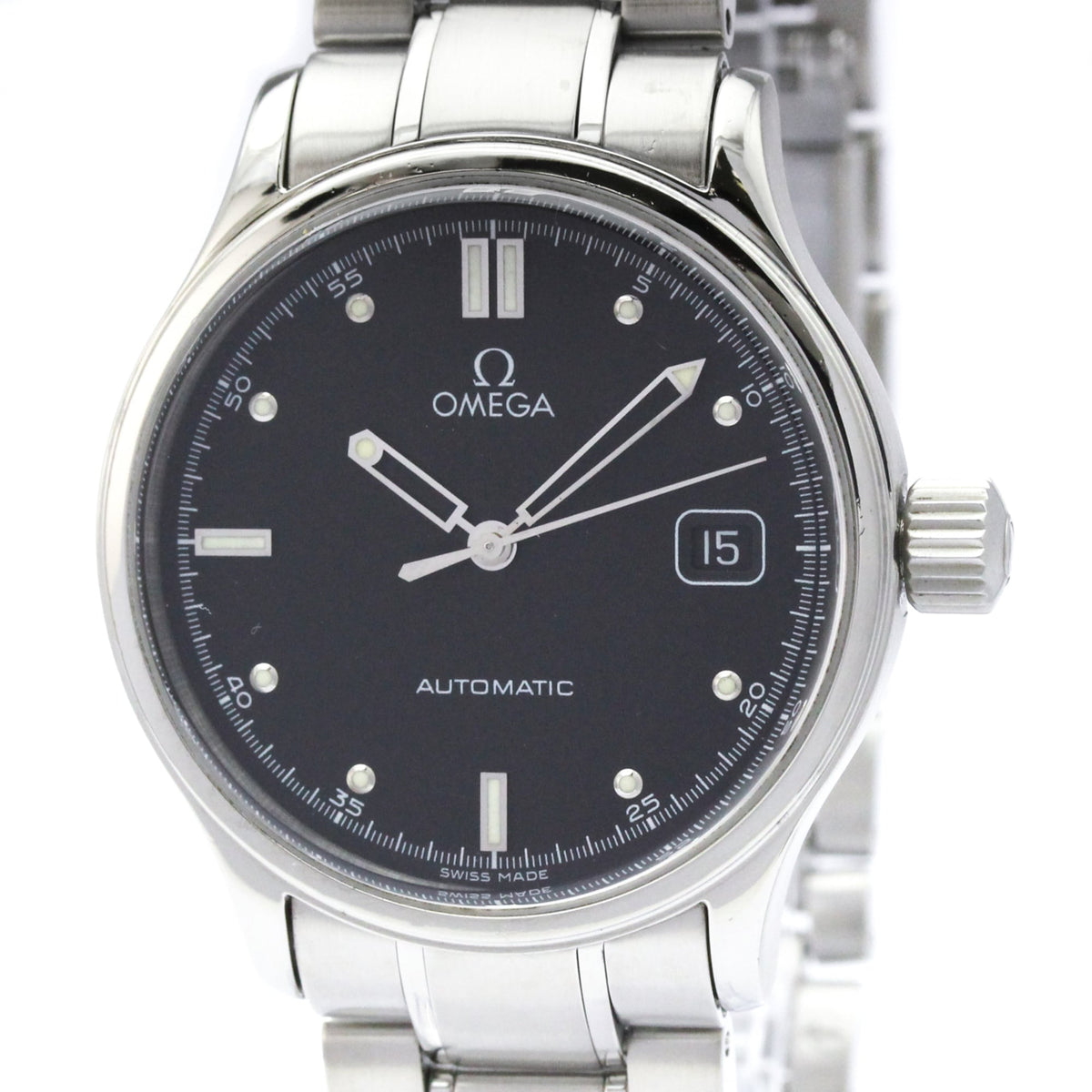 OMEGA Classic Stainless Steel Automatic Mens Watch 5203.50 Polished — Very Good