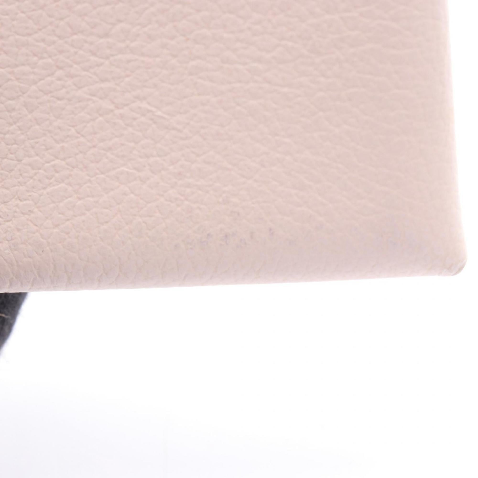 Hermes Hermès Calvi wallet, coin purse, leather, Evercolor, women's, pink