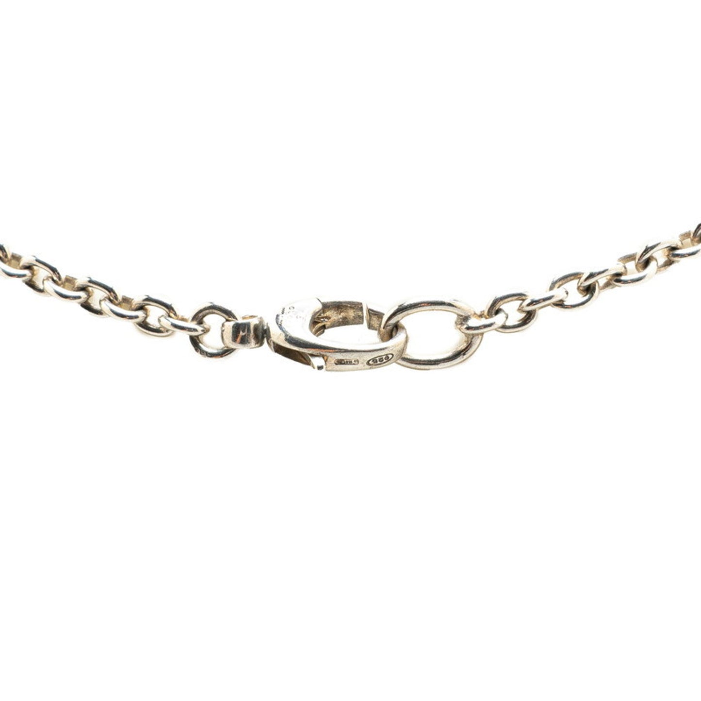 Gucci Interlocking G Necklace SV925 Silver Women's GUCCI