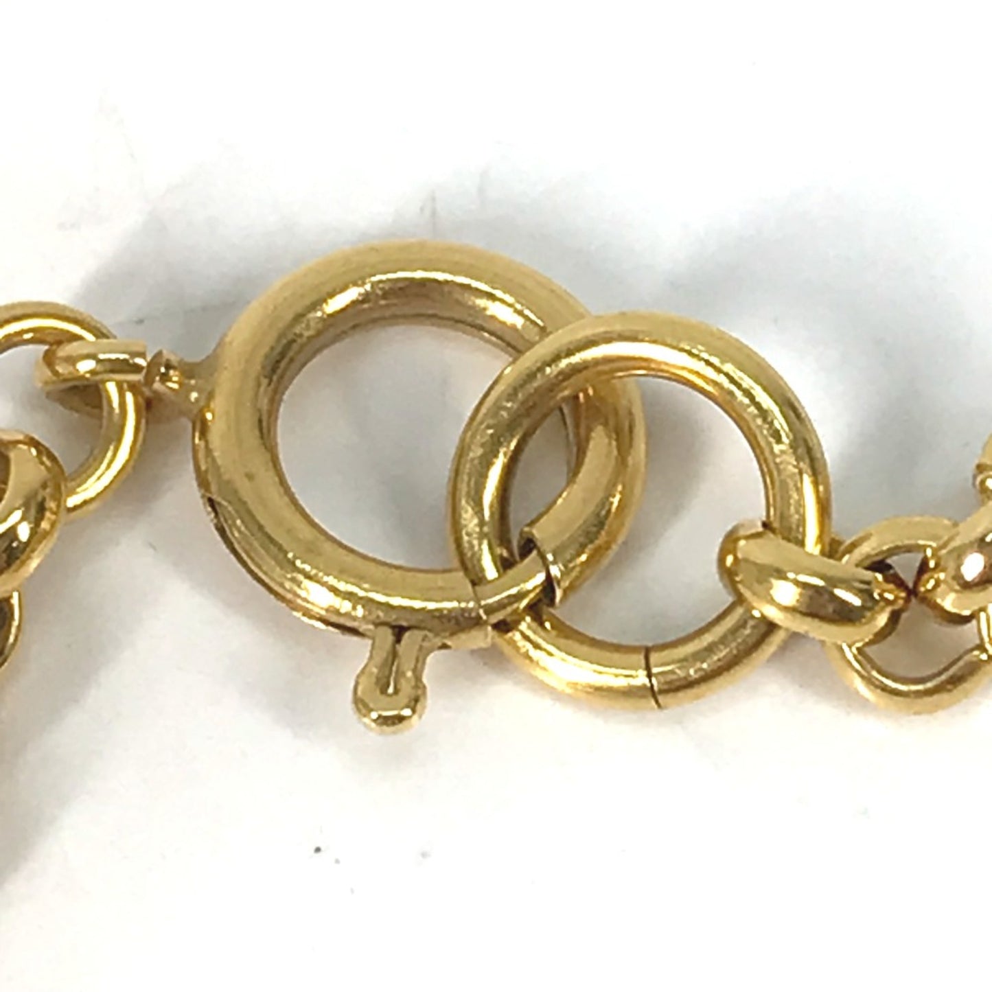 Chanel vintage Chain accessories Necklace Gold