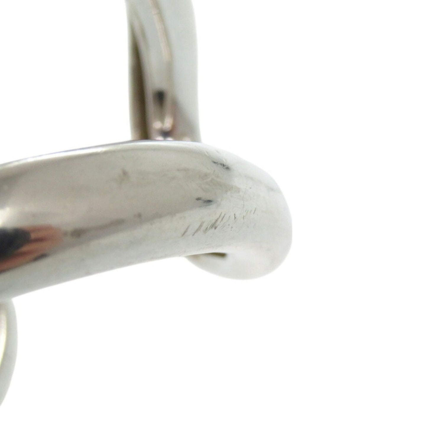 Hermes OSMOSE Bracelet Cuff Bangle SV925 Silver 0181HERMES