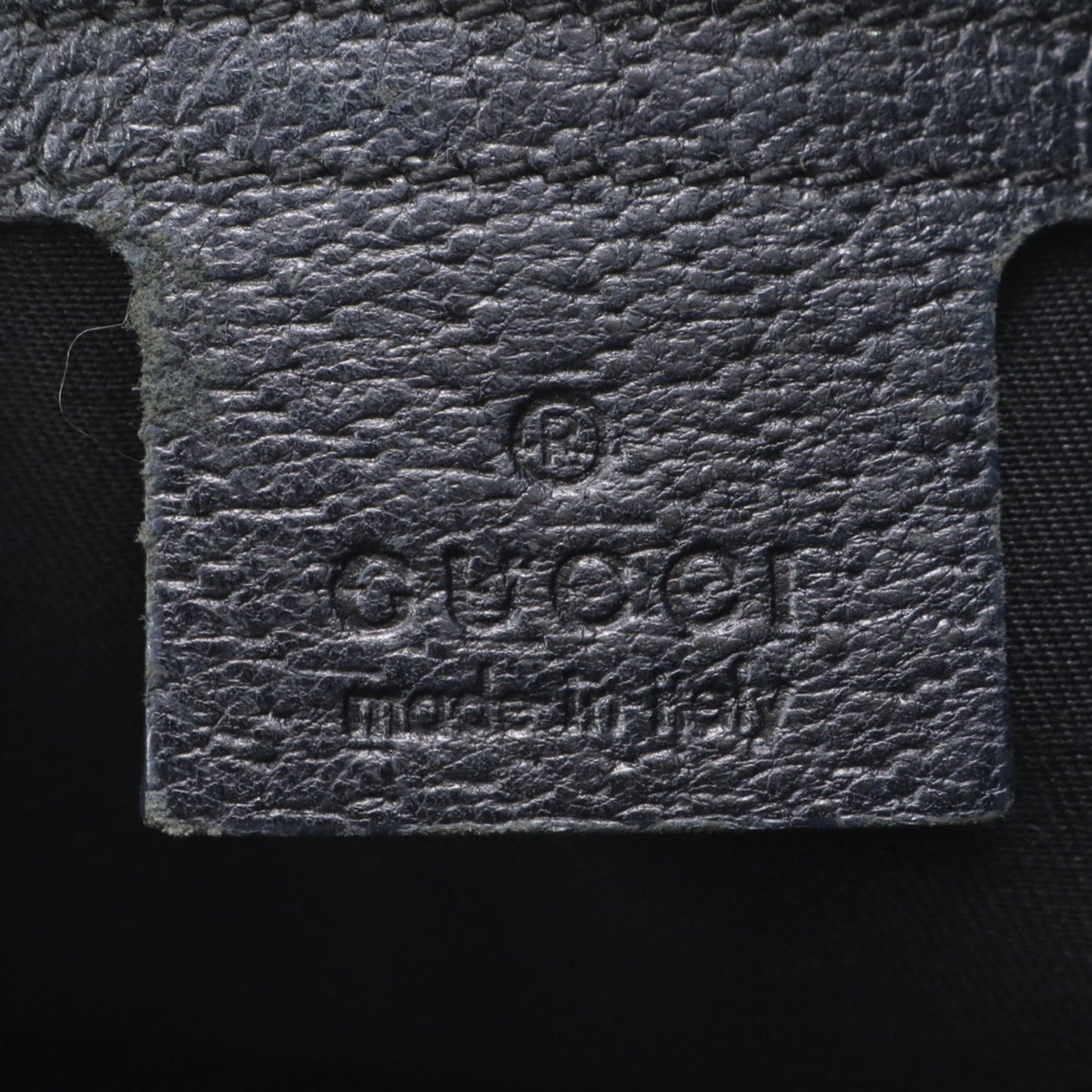 Gucci GG Canvas 153361 Leather Tote Bag Shoulder Handbag Black Women's