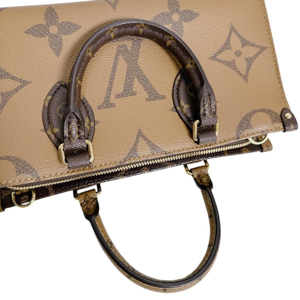 Louis Vuitton On the Go New York Monogram Canvas Tote Bag, Brown, M46653 — Like New