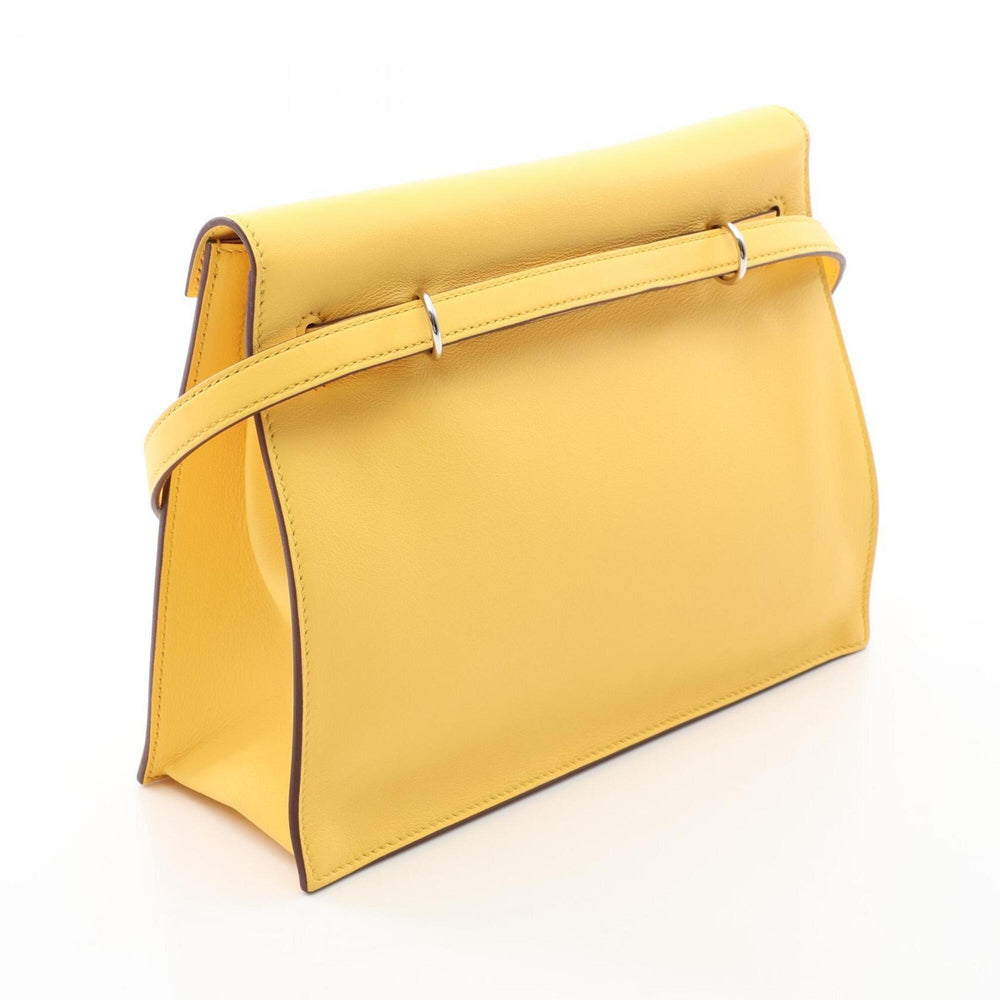Hermes Kelly Dance II Shoulder Bag/Handbag, Leather, Calfskin (Cowhide), Veau Swift, Women's, Yellow — New - Store Return