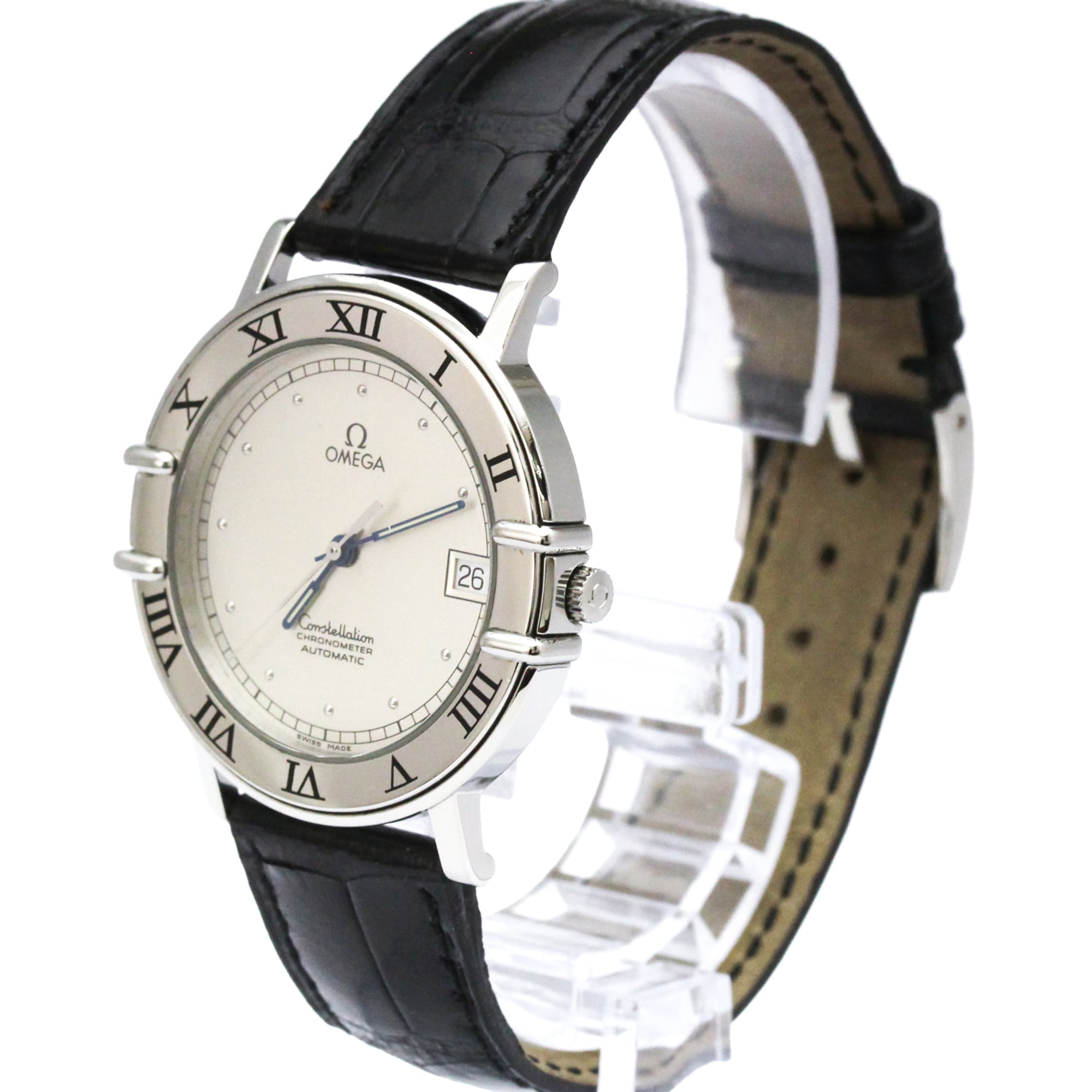 OMEGA Constellation Automatic Sapphire Back Watch 368.1075 Polished — Very Good