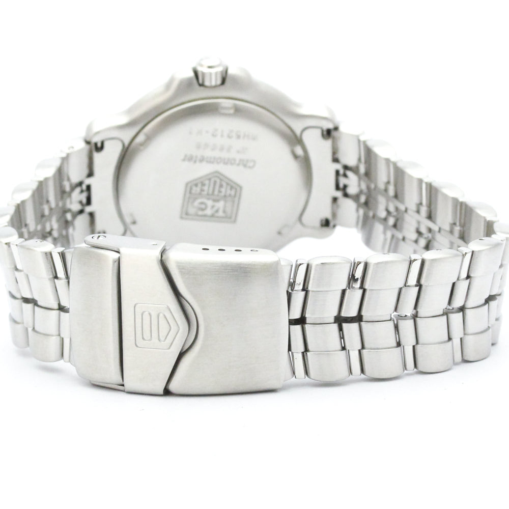 TAG HEUER 6000 Chronometer Steel Automatic Mens Watch WH5212 Polished — Very Good