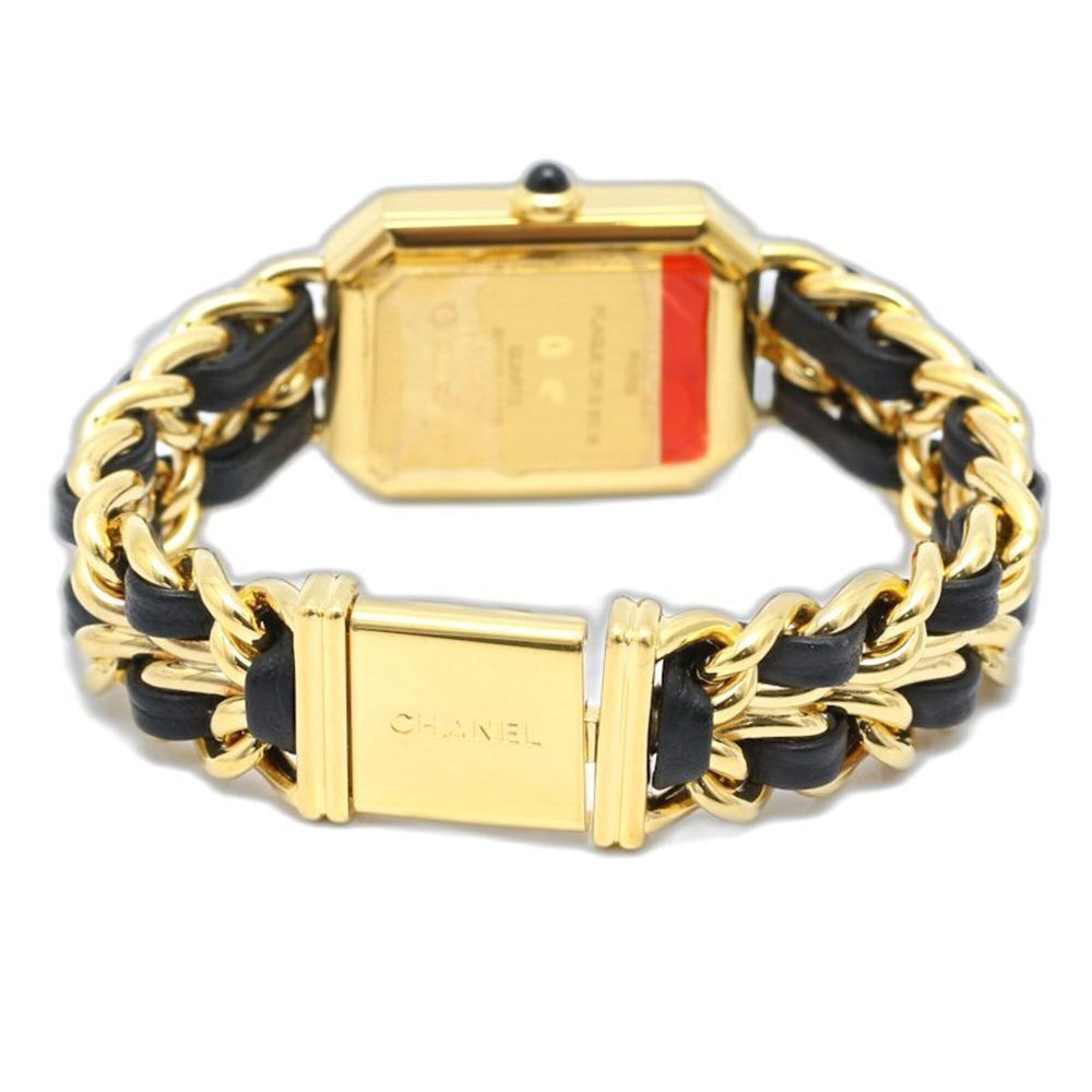 CHANEL Premiere S size H0001 483011001 Women's Watch GP (Gold Plated) x Leather 130523 — Very Good