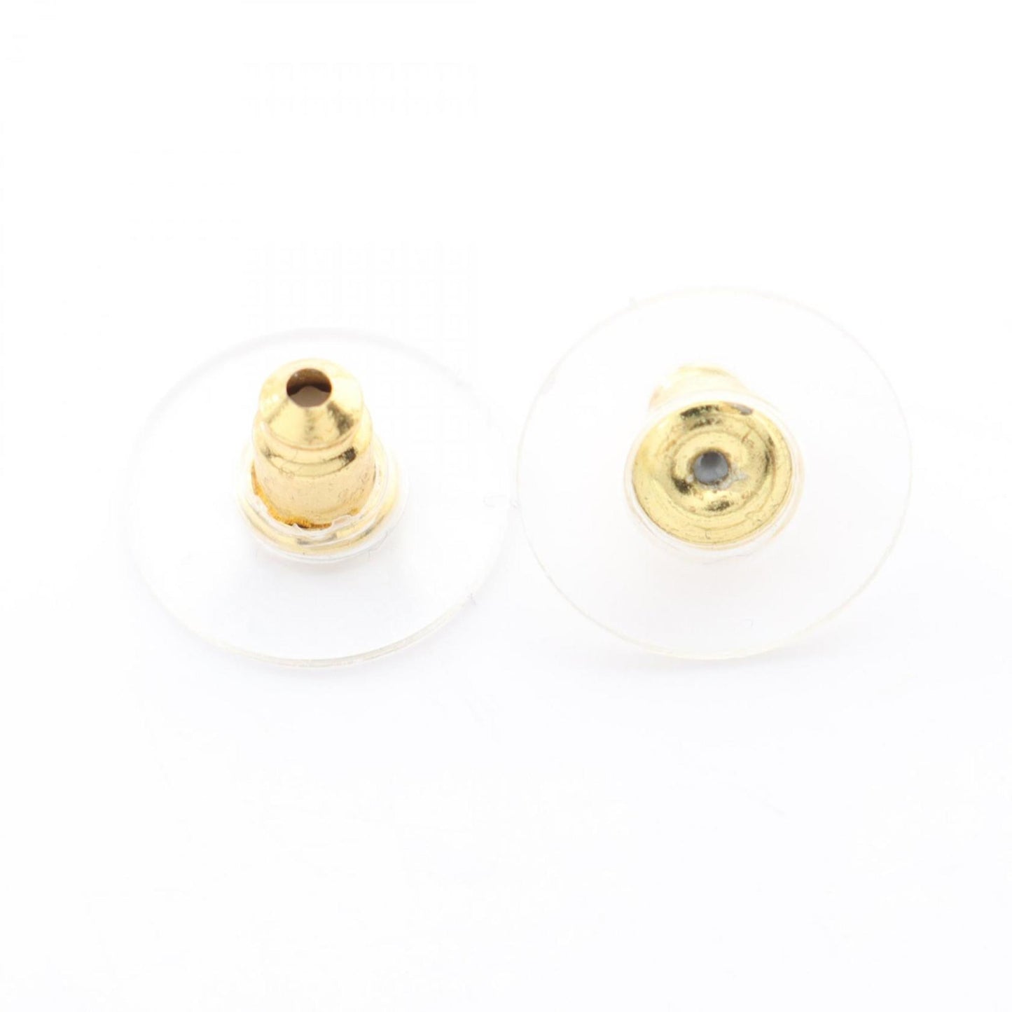 CHANEL Coco Mark Earrings, Gold Plated, Women's