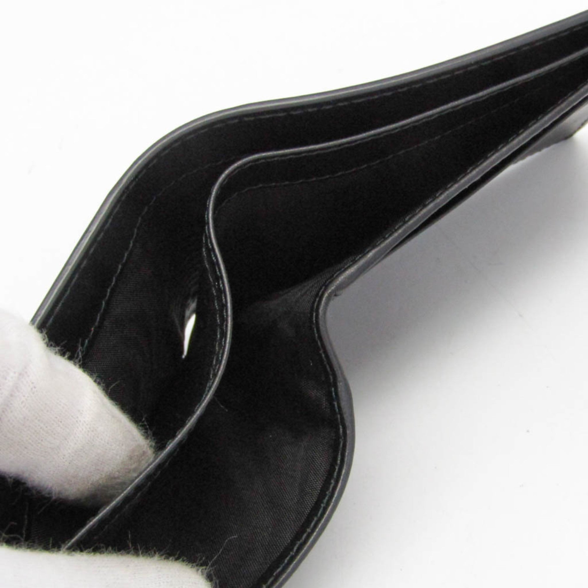 Prada 2BAY CITY SPORT 2M0513 Men,Women Leather Bill Wallet (bi-fold) Black