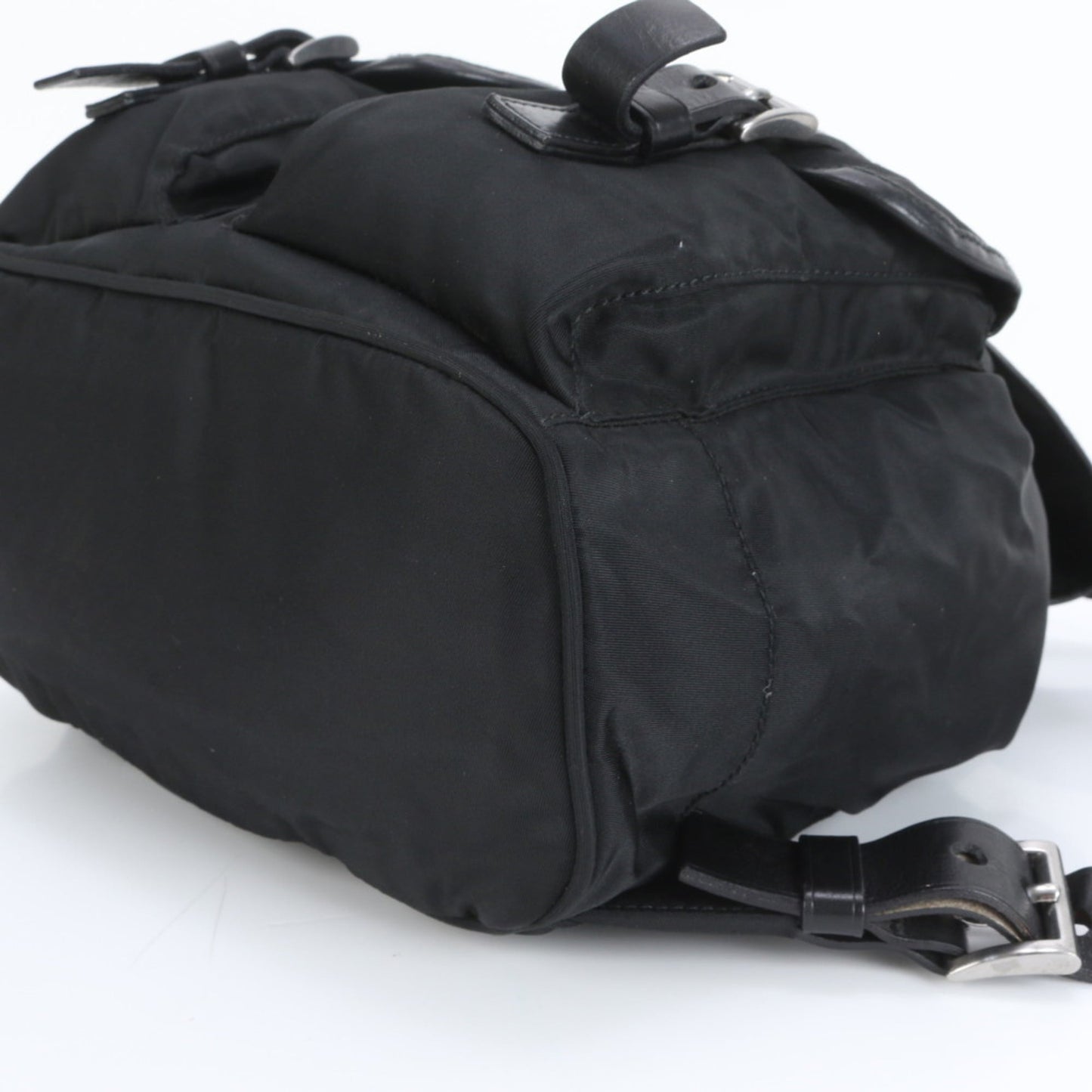 Prada Tessuto Nylon Triangle Logo Backpack BZ0003 for Women