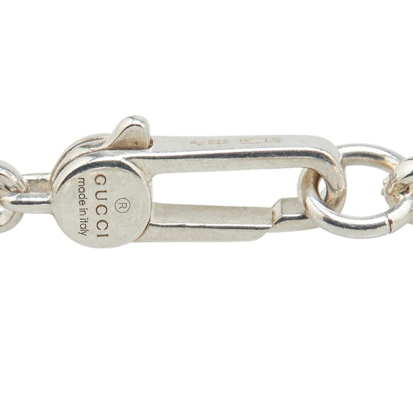 Gucci Interlocking G Necklace in SV925 Silver for Women