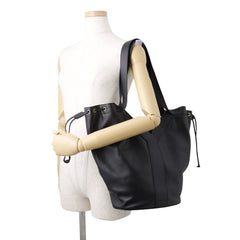 Yves Saint Laurent Saint Laurent Paris Tote Bag Y Hobo Calf Leather 833160 SAINT LAURENT PARIS Black Handbag — Like New