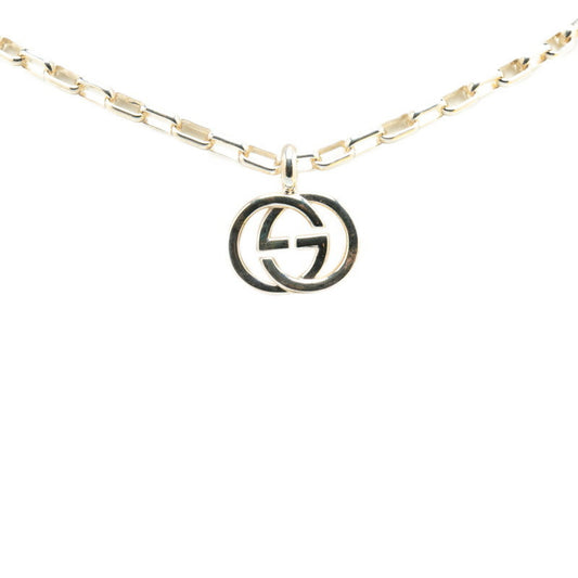 Gucci Interlocking G Necklace SV925 Silver Men's GUCCI