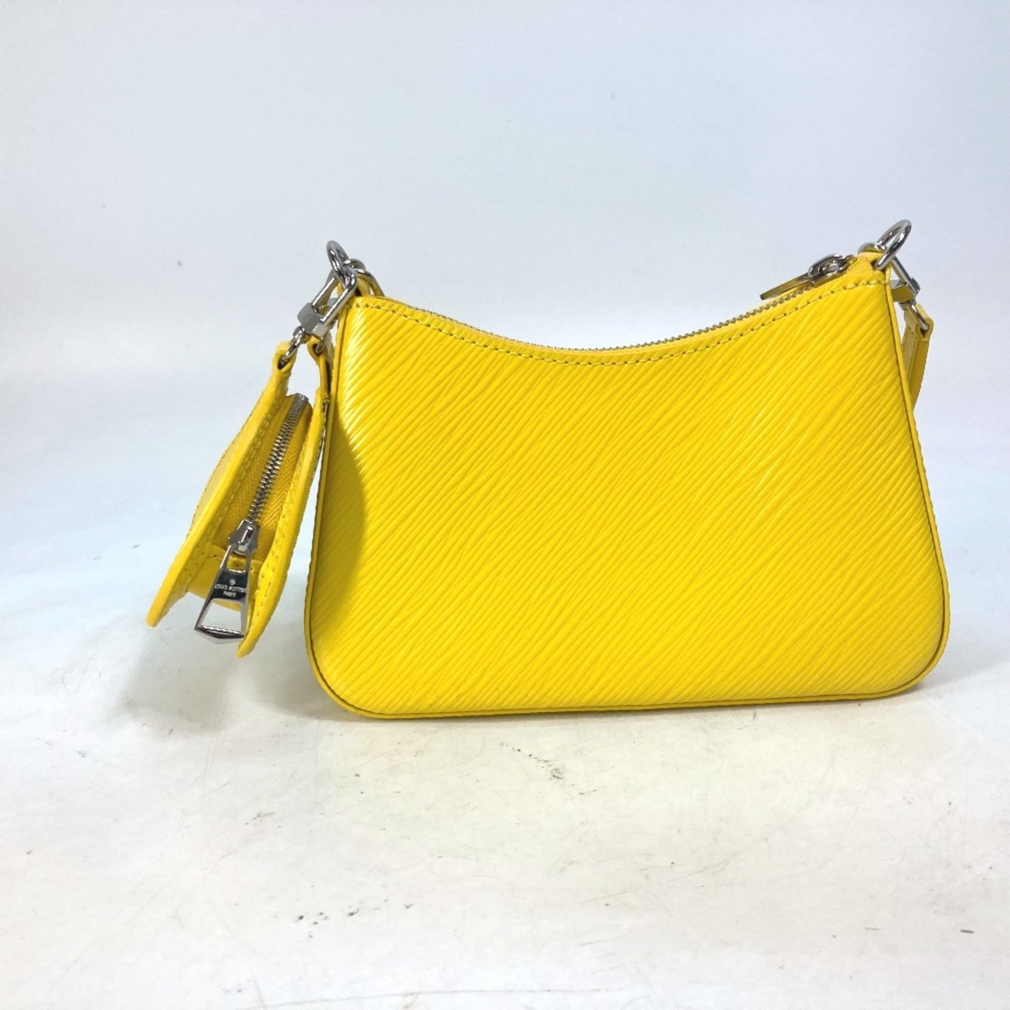 LOUIS VUITTON M21702 Yayoi Kusama collaboration LVxYK Malellini shoulder bag handbag Epi leather ladies jaune yellow — New - Store Return