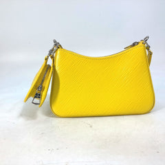 LOUIS VUITTON M21702 Yayoi Kusama collaboration LVxYK Malellini shoulder bag handbag Epi leather ladies jaune yellow — New - Store Return
