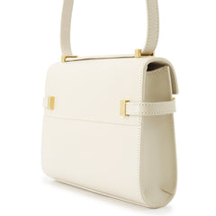 Saint Laurent Paris Manhattan Mini Leather Shoulder Bag 727766 SAINT LAURENT PARIS White Handbag — Like New