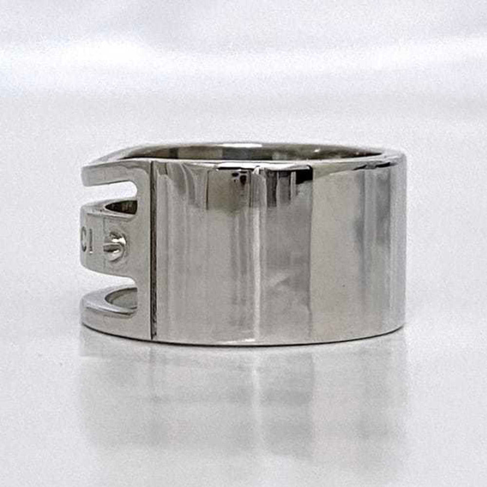 Gucci Ring ec-21087 Silver Size 19 Ag 925 GUCCI Plate Screw Men's — Like New