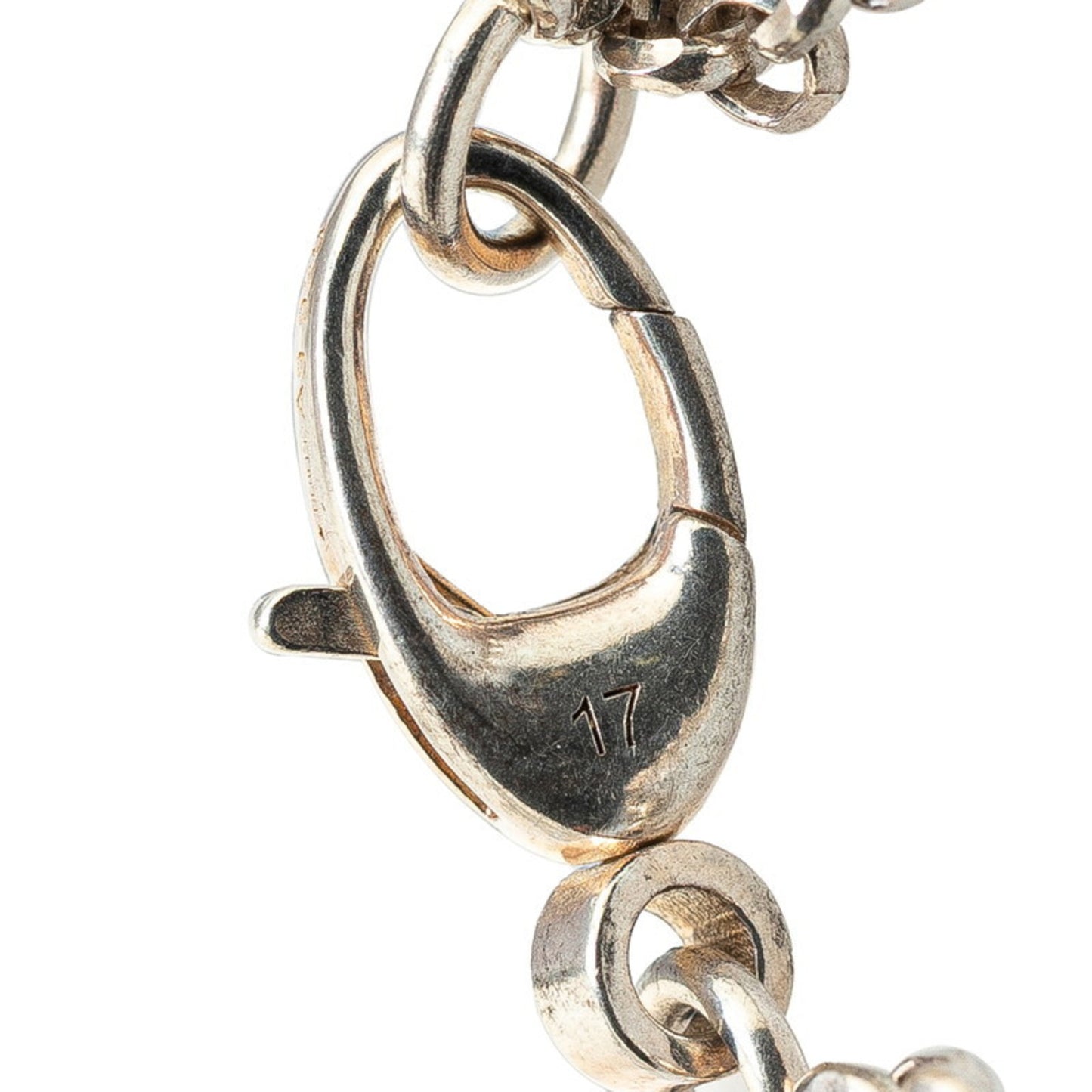 Gucci Double G Key Charm Bracelet #17 SV925 Silver Women's GUCCI