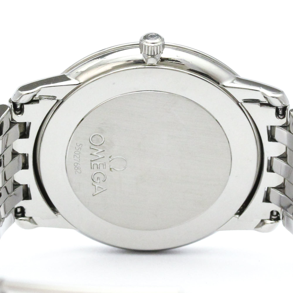 OMEGA De Ville Prestige Steel Quartz Mens Watch 4510.21 Polished — Very Good
