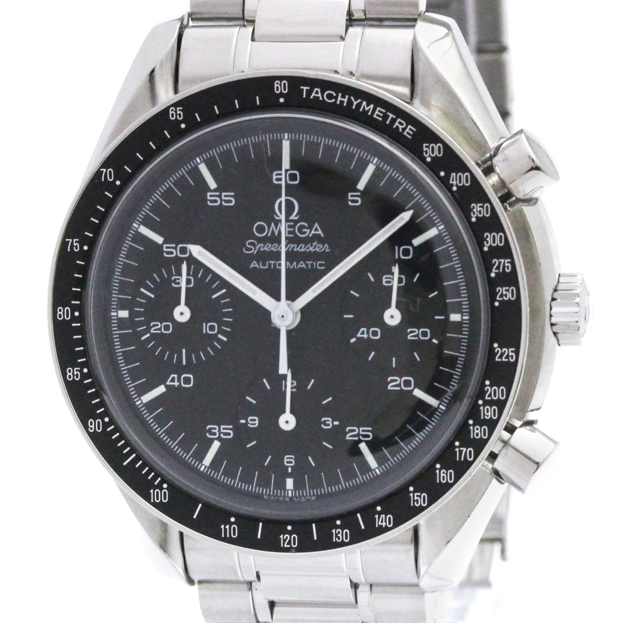 OMEGA Speedmaster Automatic Steel Mens Watch 3510.50 Polished — Very Good