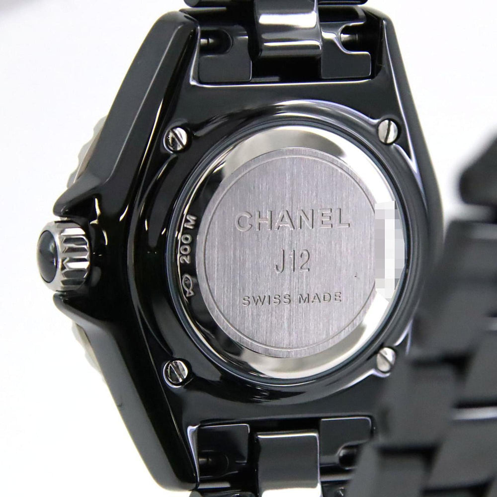 Chanel J12 Phantom 33mm Ceramic H6346 Quartz Watch — Very Good