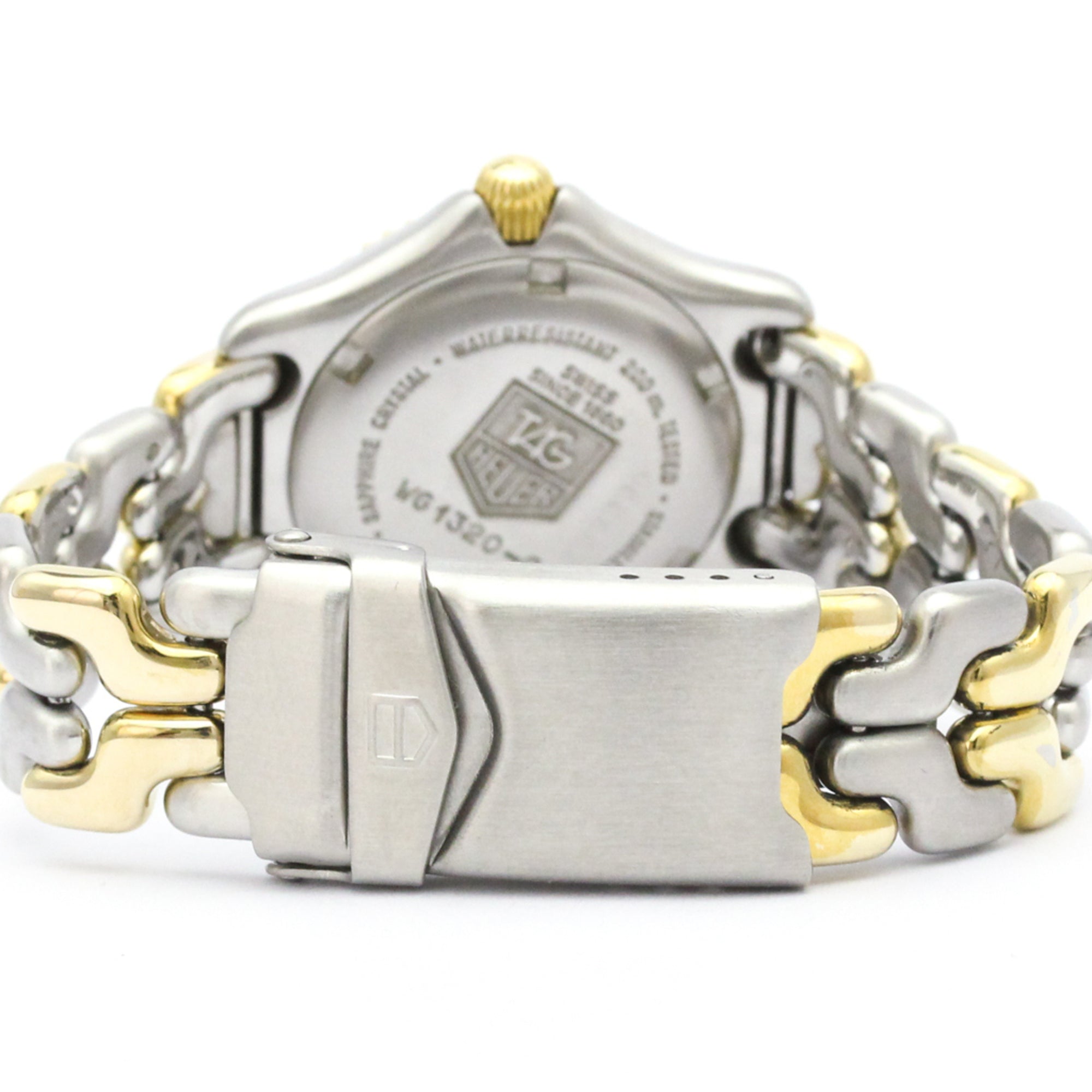 TAG HEUER Sel 200M Gold Plated Steel Ladies Watch WG1320 Polished — Very Good