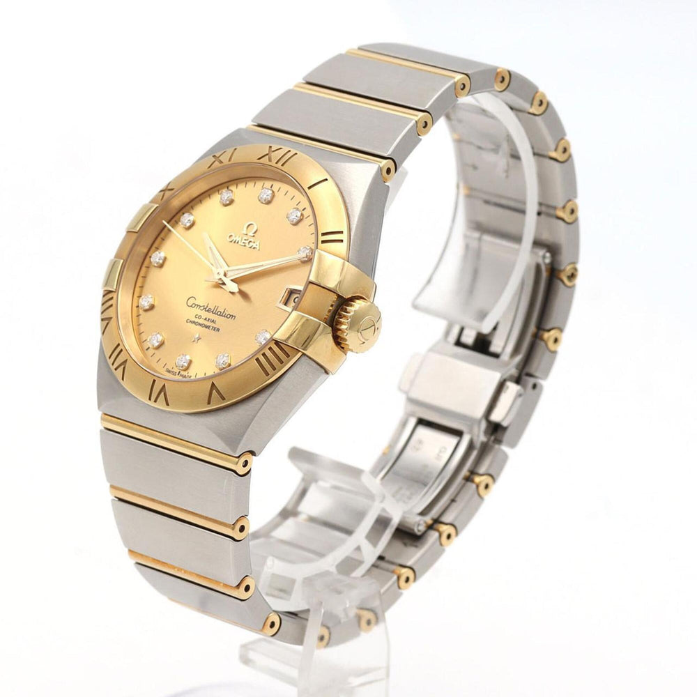 Omega Constellation Co-Axial Chronometer YG Combination 11P 123.20.38.21.58.001 SSxYG Automatic Watch — Good