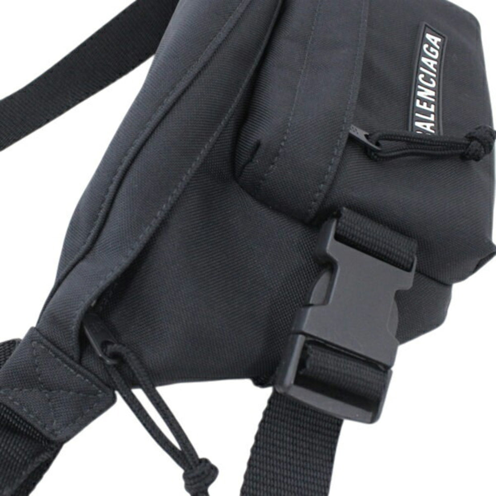 Balenciaga Body Bag Waist SKIWEAR Black Nylon Men's 770881 BALENCIAGA KM3048 — Like New