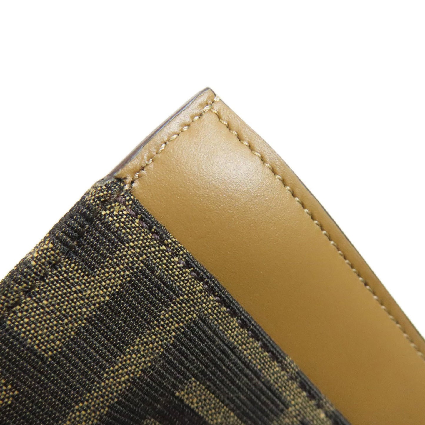 Fendi Zucca patterned canvas coin purse for women