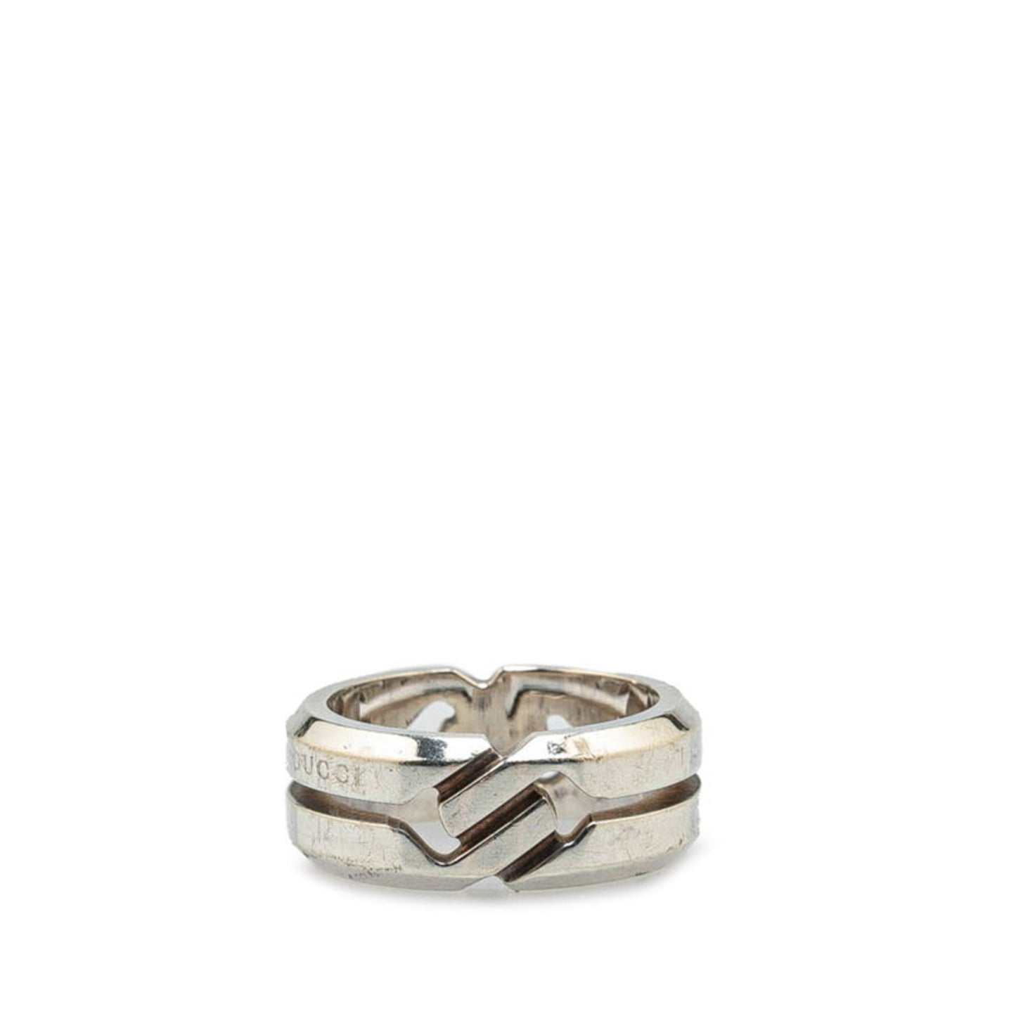 Gucci Knot Ring 135288 SV925 Silver Women's GUCCI