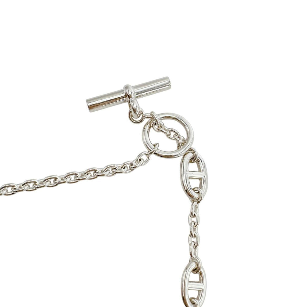HERMES Farandole Long Necklace Chaine d'Ancre SV925 — Like New