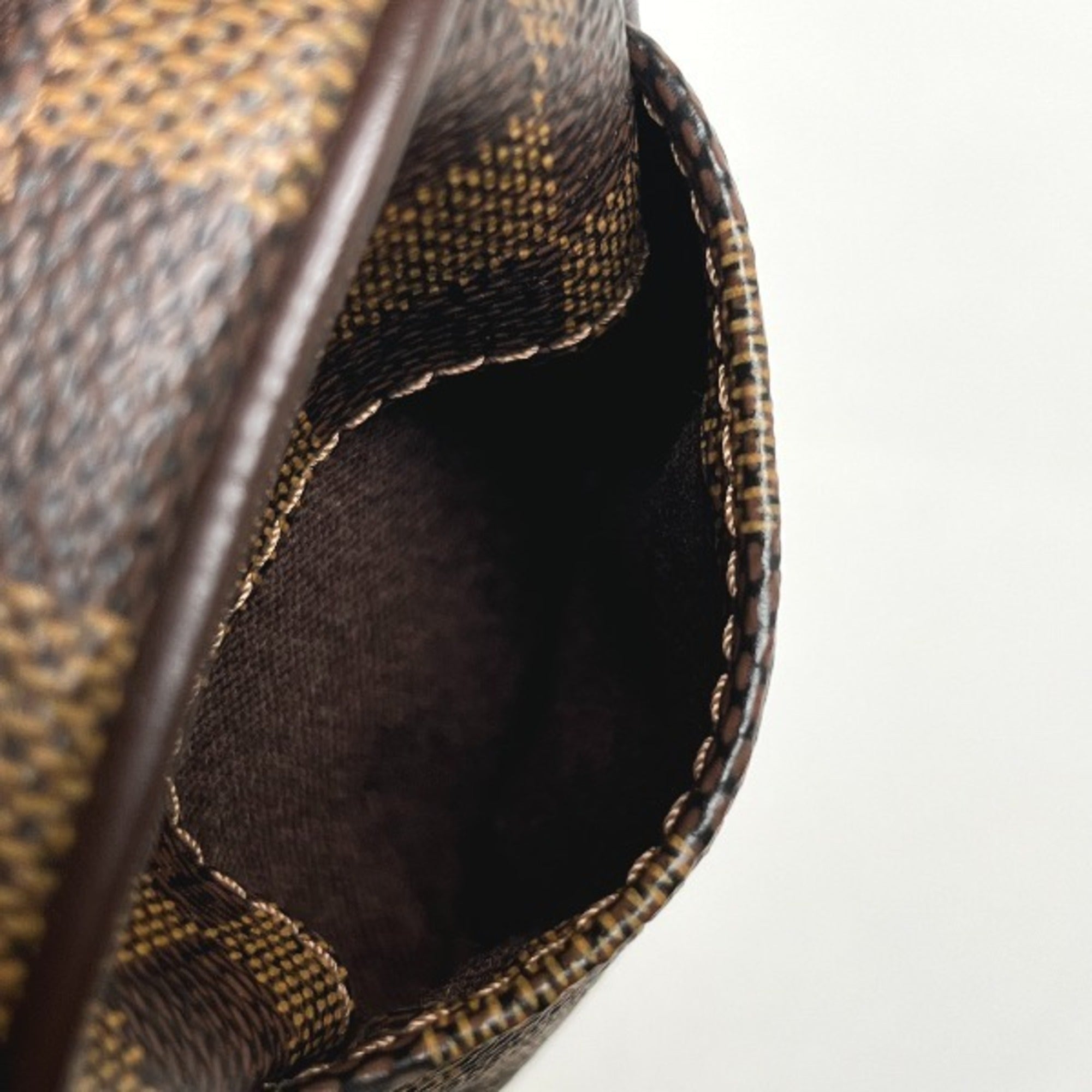 LOUIS VUITTON Etui Okapi PM Damier Pouch N61738 Louis Vuitton Brown LV — Like New