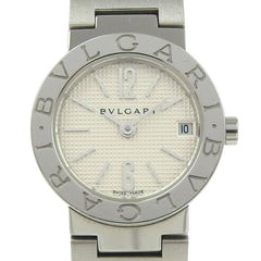 Bvlgari Watch BB23SS Stainless Steel Quartz Analog Display White Dial Women's — Good
