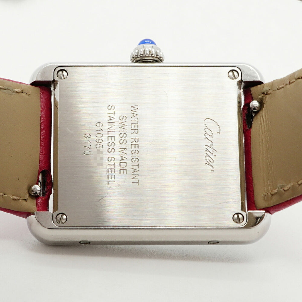 Cartier Tank Solo SM WSTA0030 Silver Dial Women's Watch — Good
