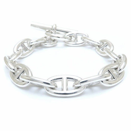 HERMES Chaine d'Ancre Bracelet GM Silver 925 294091