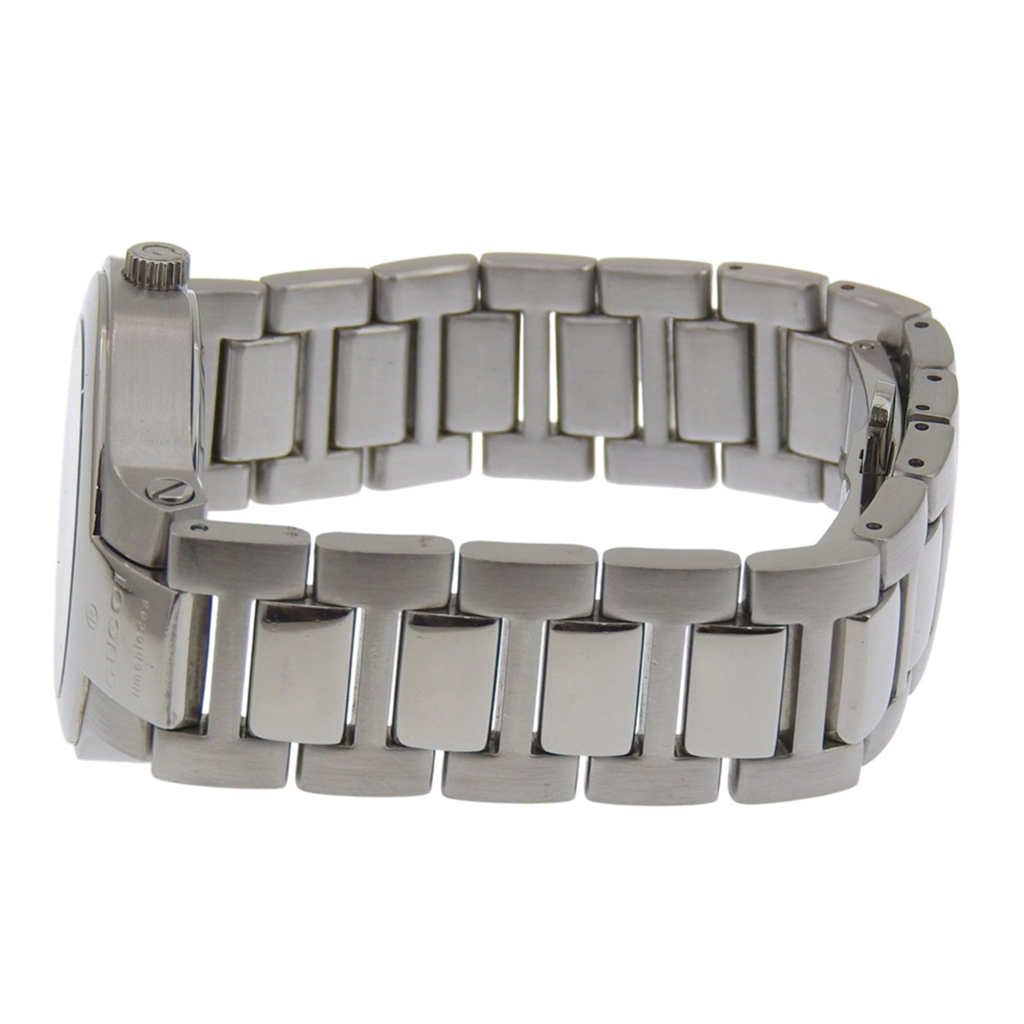 Gucci GUCCI Watch 8900M Stainless Steel Quartz Analog Display Gray Dial Boys' Size — Good