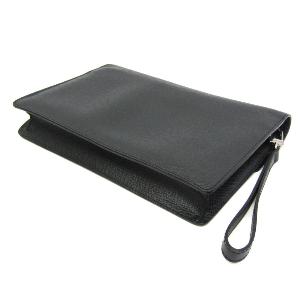 Louis Vuitton Taiga Veraiya M32592 Men's Clutch Bag Ardoise